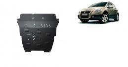 Steel sump guard for Fiat Sedici