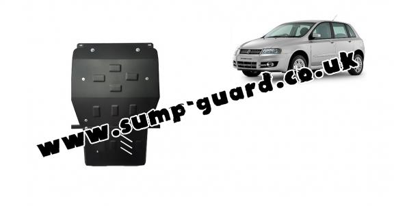 Steel sump guard for Fiat Stilo