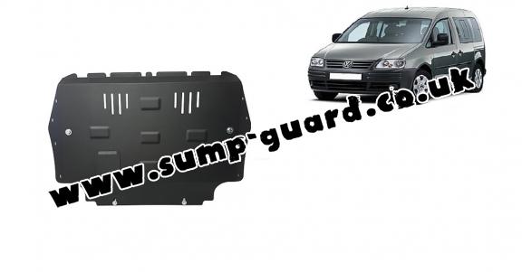 Steel sump guard for Volkswagen Caddy
