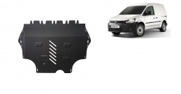 Steel sump guard for VW Caddy