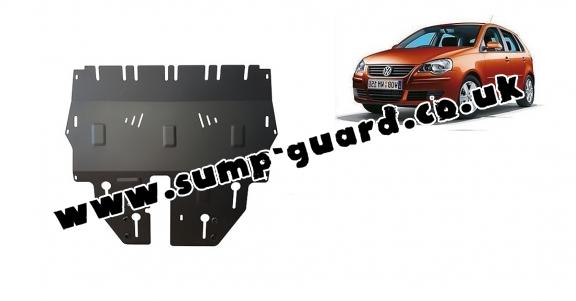 Steel sump guard for VW Polo Petrol