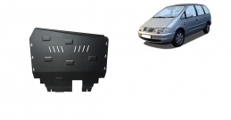 Steel sump guard for Volkswagen Sharan