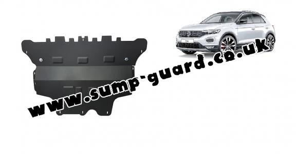 Steel sump guard for Volkswagen T-Roc - manual gearbox