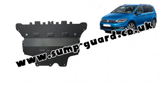 Steel sump guard for VW Touran - manual gearbox