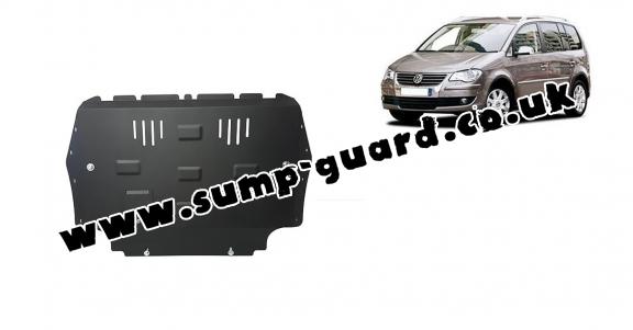 Steel sump guard for Volkswagen Touran