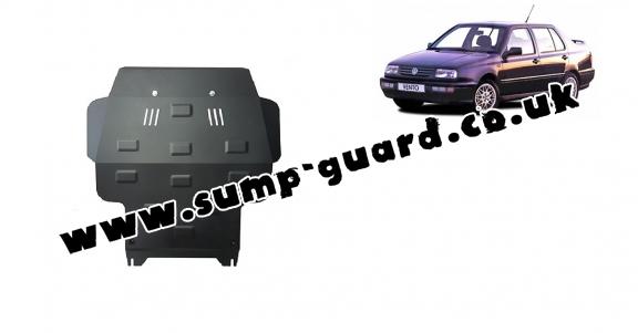 Steel sump guard for Volkswagen Vento