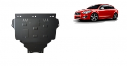 Steel sump guard for Volvo C30