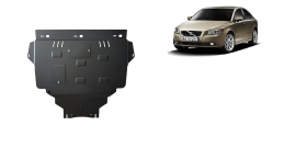 Steel sump guard for Volvo S40