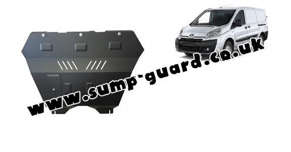 Steel sump guard for Toyota Proace