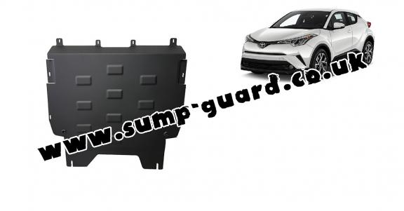 Steel sump guard for Toyota C-HR