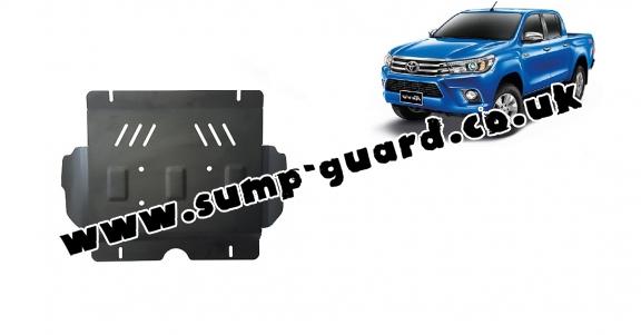 Steel sump guard for Toyota Hilux Revo