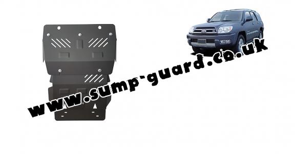 Steel sump guard for Toyota 4Runner