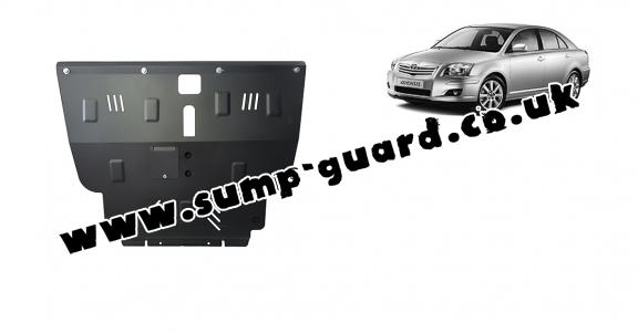 Steel sump guard for Toyota Avensis