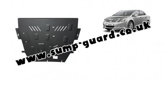 Steel sump guard for Toyota Avensis