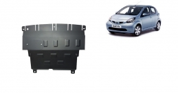 Steel sump guard for Toyota Aygo AB10