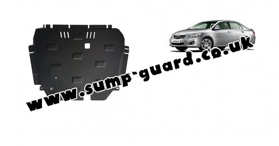 Steel sump guard for Toyota Corolla