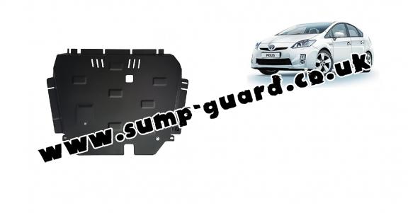 Steel sump guard for Toyota Prius