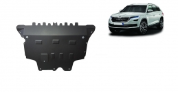 Steel sump guard for Skoda Kodiaq