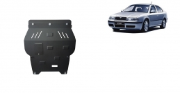 Steel sump guard for Skoda Octavia 1