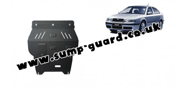 Steel sump guard for Skoda Octavia Tour