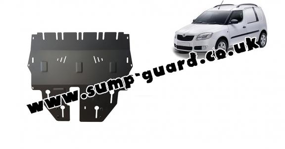 Steel sump guard for Skoda Praktik