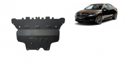 Steel sump guard for Skoda Superb - manual gearbox