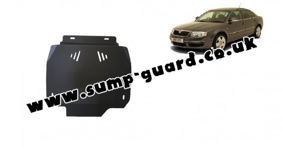 Steel automatic gearbox guard forSkoda Superb