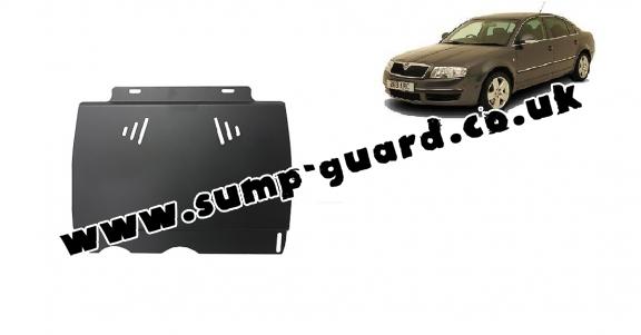 Steel manual gearbox guard  Skoda Superb