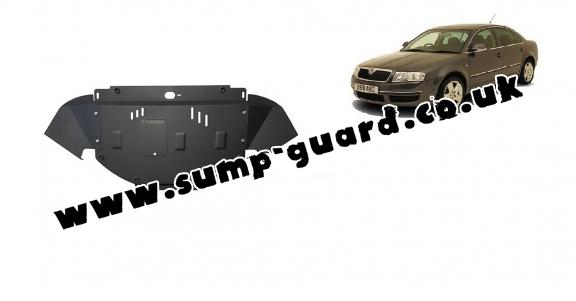 Steel sump guard for Skoda Superb - 1,8  1,9 2,0 TDI