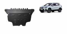 Steel sump guard for Seat Ateca