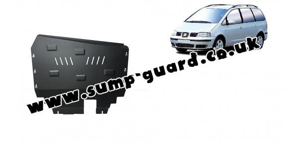 Steel sump guard for Seat Alhambra