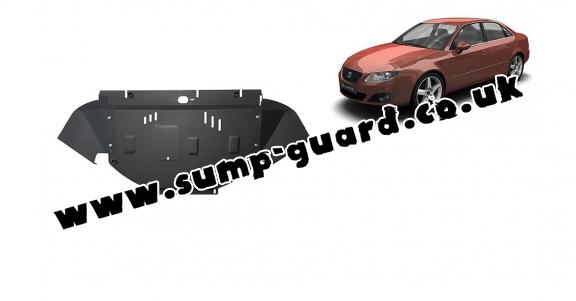 Steel sump guard for Seat Exeo