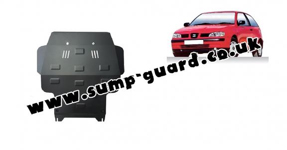 Steel sump guard for Seat Ibiza