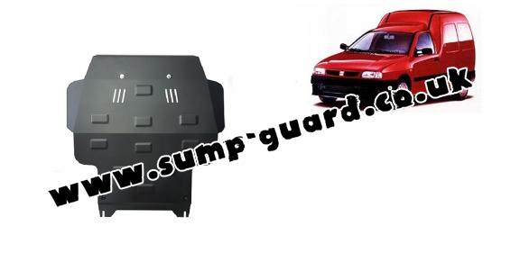 Steel sump guard for Seat Inca