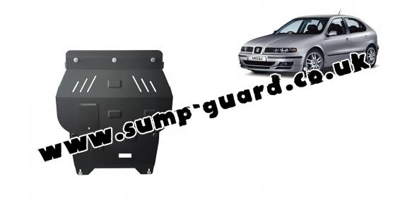 Steel sump guard for Seat Leon