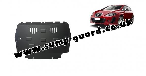 Steel sump guard for Seat Leon 2