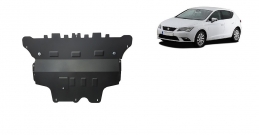 Steel sump guard for Seat Leon