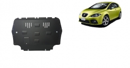 Steel sump guard for the protection of the engine and the gearbox for Seat Leon