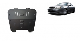 Steel sump guard for the protection of the engine and the gearbox for Saab 9-3