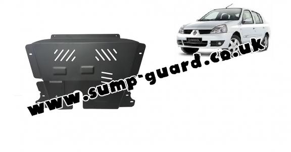 Steel sump guard for Renault Clio Symbol