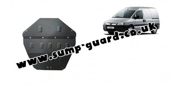 Steel sump guard for Peugeot Expert