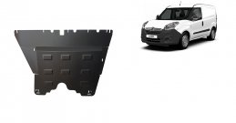 Steel sump guard for Vauxhall Combo