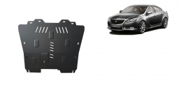 Steel sump guard for Vauxhall Insignia