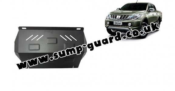 Steel radiator guard for Mitsubishi L200