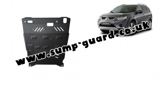 Steel sump guard for Mitsubishi Outlander