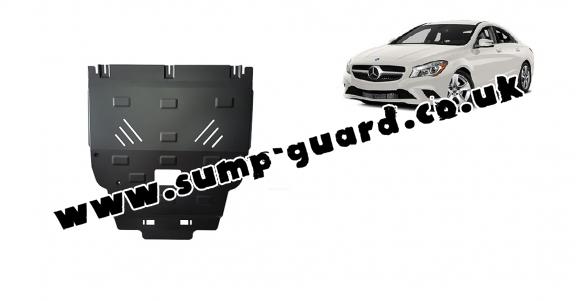 Steel sump guard for Mercedes A-Class W176