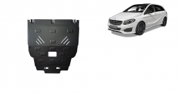 Steel sump guard for Mercedes B-Class W246