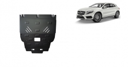 Steel sump guard for Mercedes GLA X156