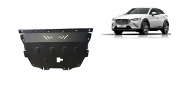 Steel sump guard for Mazda CX3