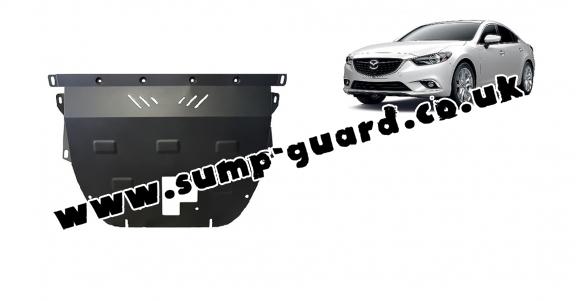 Steel sump guard for Mazda 6